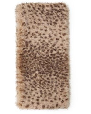 Lanvin Faux Fur Scarf - Natural