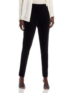 Caroline Rose Velvet Leggings - Black