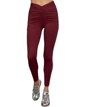 PORT DE BRAS Ariadne Legging - Red