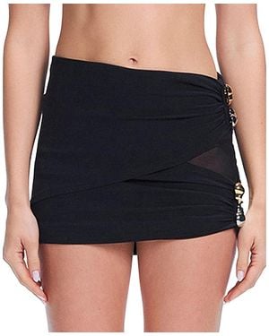 Moeva Siena Cover Up Pareo Skirt - Black