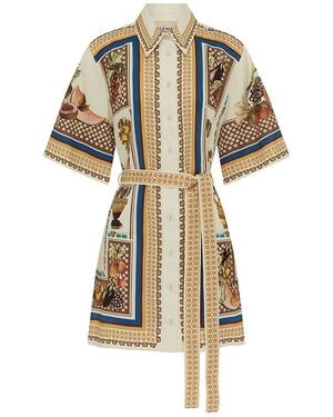 ALÉMAIS Mercado Mini Dress - White