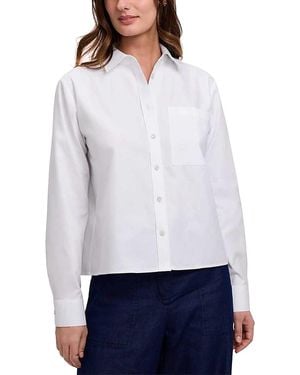 Foxcroft Jodie Chest Pocket Shirt - White