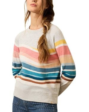 Faherty Sunwashed Slub Sweatshirt - Gray