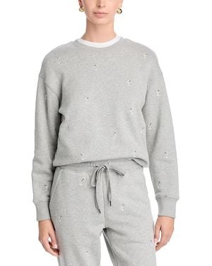 Rails Ramona Embroidered Sweatshirt - Gray