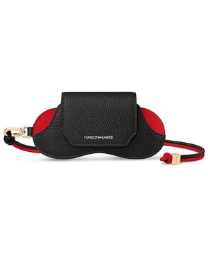Maison De Sabre Leather Sunglasses Sling Case - Multicolor