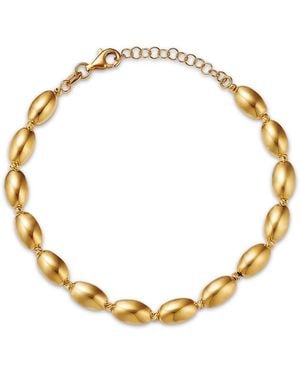 Alberto Amati 14K Beaded Flex Bracelet - Metallic