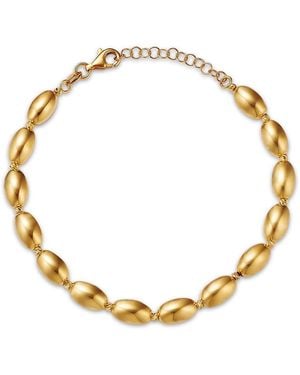 Alberto Amati 14K Beaded Flex Bracelet - Metallic