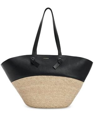 Altuzarra Knot Large Basket Tote - Black