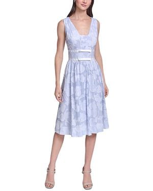 KARL LAGERFELD Vertical Striped Piping Midi Dress | Lyst KARL LAGERFELD Vertical Striped Piping Midi Dress | Lyst