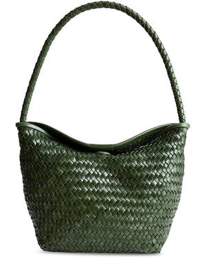 Madewell The Handwoven Shoulder Bag - Green