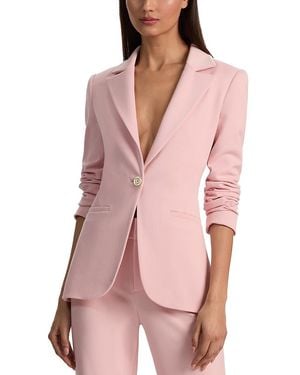 Alice + Olivia Blake Fitted Blazer - Pink