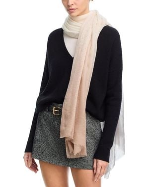 Echo Ombre Sequin Scarf - Black