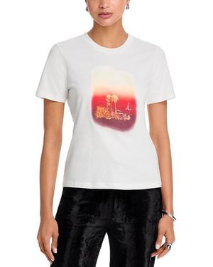 STAUD Crewneck Tee - White