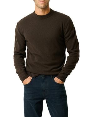 Rodd & Gunn Stewart Island Wool & Cashmere Crewneck Sweater - Black