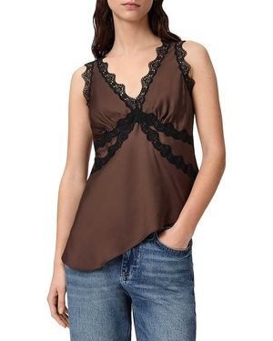 AllSaints Ilka Lace Camisole - Blue