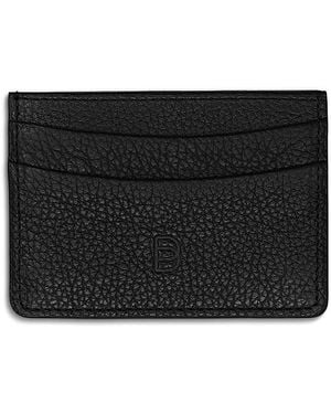 BY BANOO Core Collection Small Leather Card Holder - Black