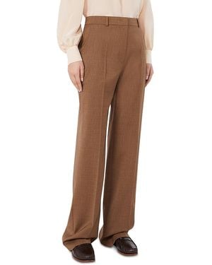Max Mara Mstcambusa Wool Pants - Brown