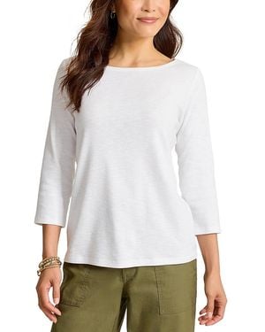 Tommy Bahama Ashby Isles Boat Neck Top - White