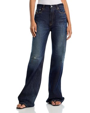 Denimist Helena High Rise Bootcut Jeans - Blue