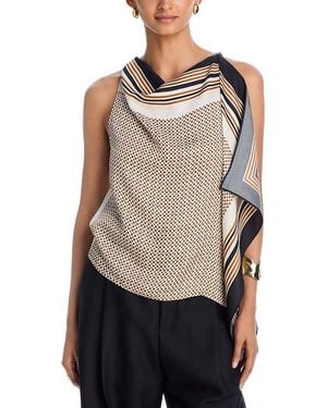A.L.C. A. L.C. Kit Draped Top - Multicolor