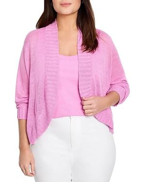 NIC+ZOE Bolero Cardigan - Pink