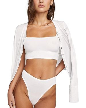 NEGATIVE Whipped Cardigan - White