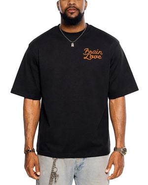 Brain Love Love You T Shirt - Black