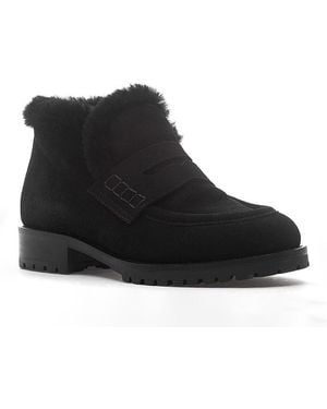275 Central Zelia Fur Weatherproof Boot - Black