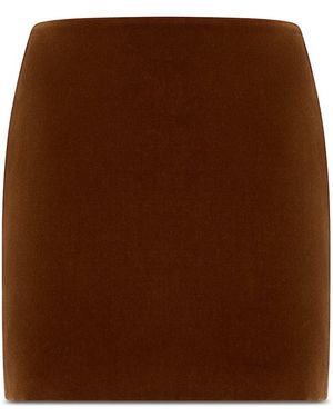 Blazé Milano Jealousy Coci Cotton Mini Skirt - Brown