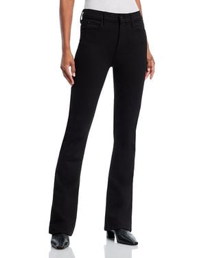 Mother The High Waisted Runaway Jeans - Black