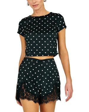 Line & Dot Sophie Shorts - Black