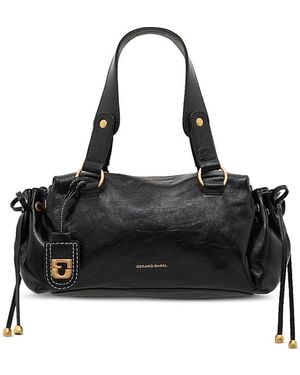 Gerard Darel Grace Leather Handbag - Black