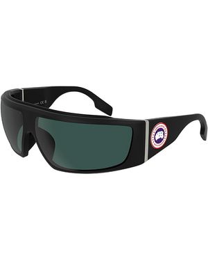 Canada Goose Shield Sunglasses, 76Mm - Green