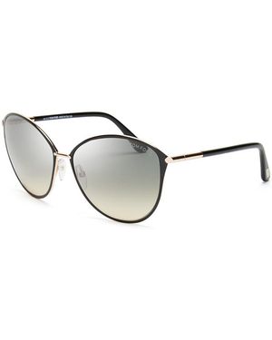 Tom Ford Penelope Oversized Sunglasses, 59Mm - Gray
