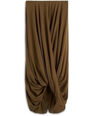 TOTEME Cocoon Skirt - Brown