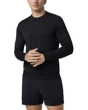 Vuori Ponto Long Sleeve Performance Tee - Black