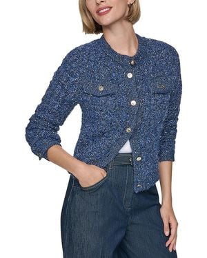 Sonia Rykiel Sweater Denim Jacket - Blue