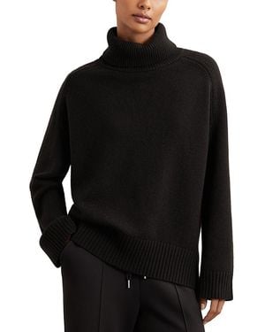 Reiss Brooklyn Turtleneck Sweater - Black