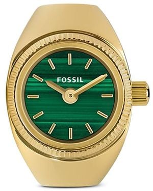 Fossil Ring Watch, 15Mm - Green