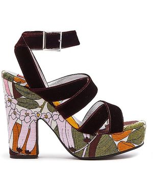 La DoubleJ Medal Wedge - White