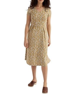 Seasalt Cornwall Pier View Jersey Dress - Natural