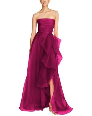 THEIA Teresa Draped Gown - Purple