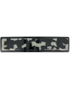 Alexandre De Paris Vincenne Acetate Hair Barette - Black