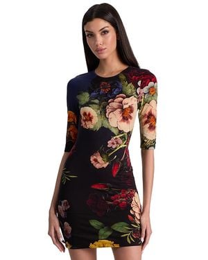 Alice + Olivia Delora Mini Dress - Black