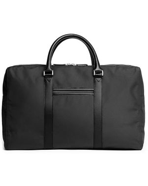 Carl Friedrik Compact Nylon Weekender Bag - Black