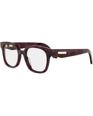 Dior Co S5I Square Eyeglasses, 51Mm - Red