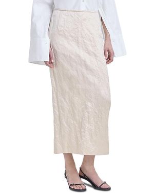 FFORME Mena Straight Skirt - Natural