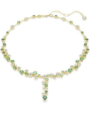 Swarovski Constella & Crystal Lariat Necklace, 14.87-17.75 - Metallic