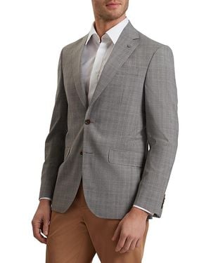 Ted Baker Ron Classic Wool Check Modern Fit Suit Jacket - Gray