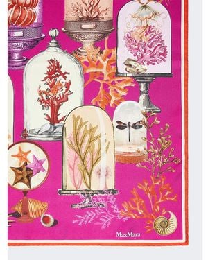 Max Mara Silk Scarf - Pink